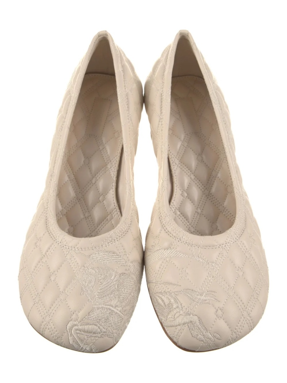 Burberry leather heels